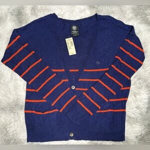 NWT American Eagle Outfitters Blue and Orange Cardigan